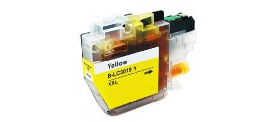 Brother LC3019XXL Yellow Extra High Yield Compatible Inkjet Cartridge